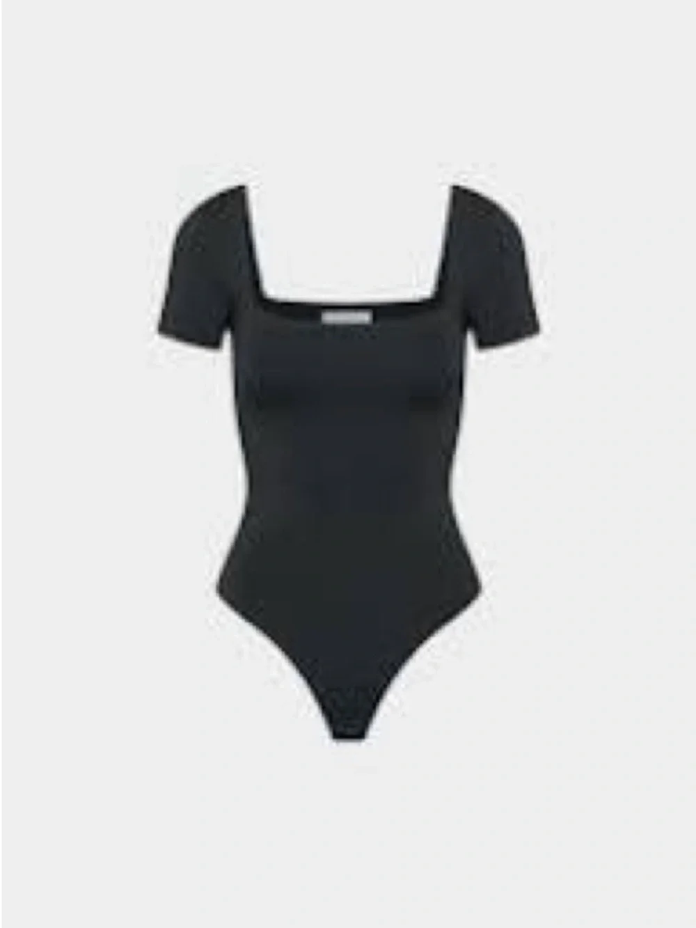NWT Aritzia Babaton Contour Squareneck Bodysuit in Classic Black Size XS - Picture 3 of 9